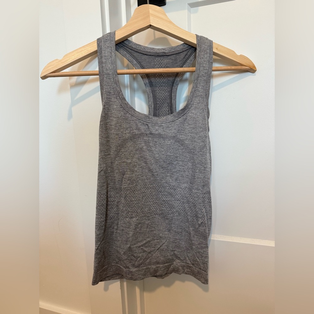 lululemon athletica Gray Tank Top